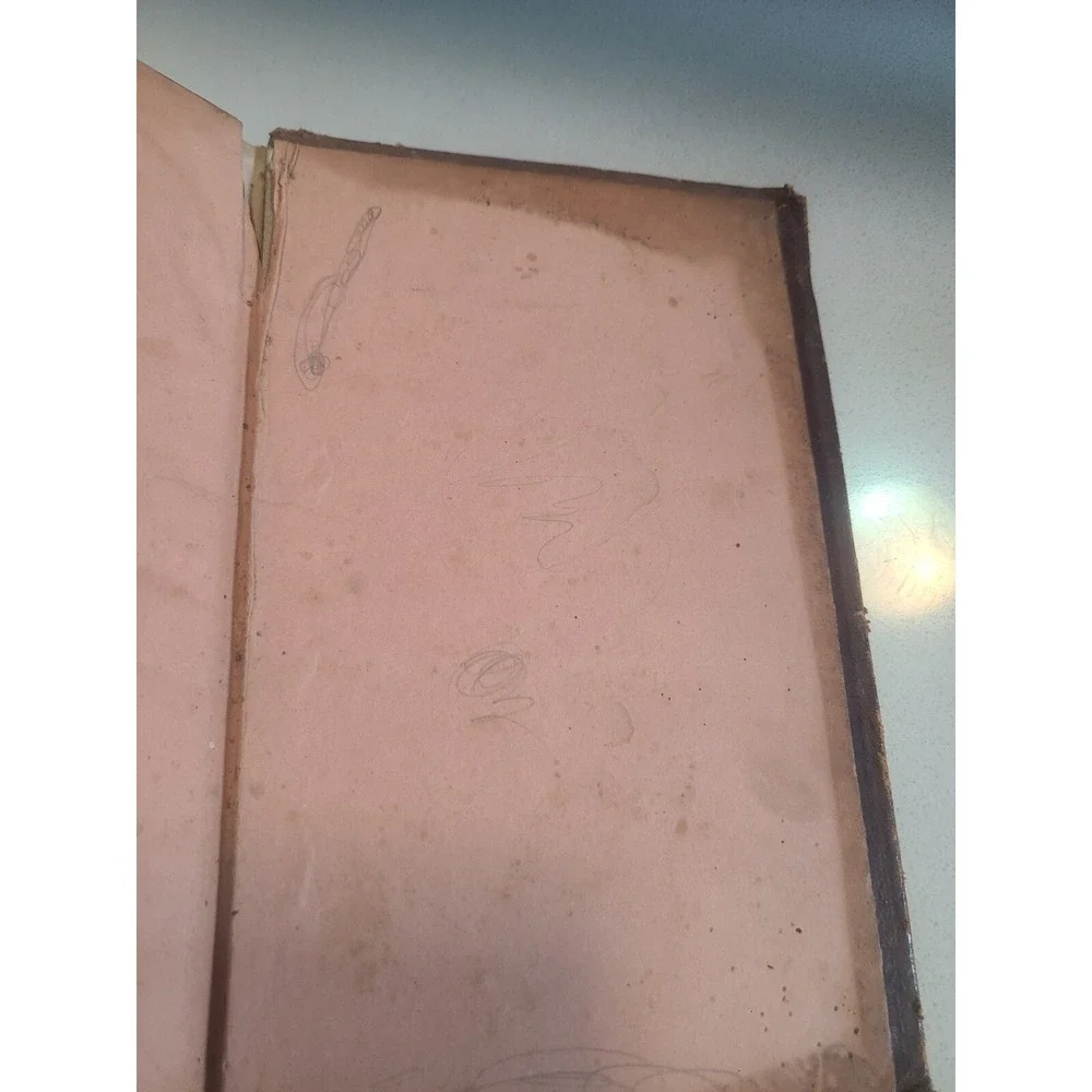 1871 German Bible Great Condition! Die Bible Old And New Testament Free Shipping